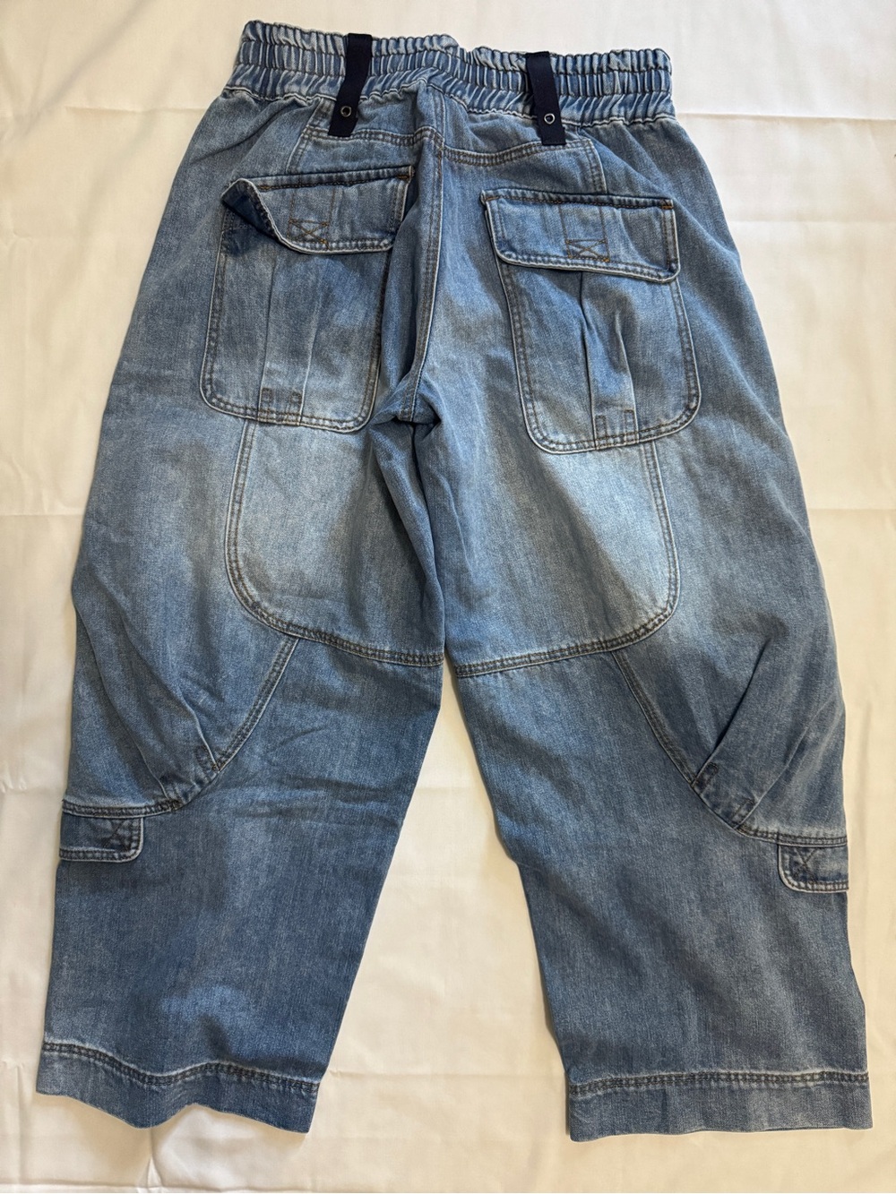 NEW Oli & Hali Detailed Barrel Denim Jeans - Picture 9 of 9